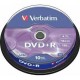 Диск Verbatim DVD+R 4.7GB 16x - 10 шпинд.